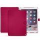 Apple iPad Pro 12" leather case - Rose fluo