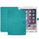 Funda de piel Apple iPad Pro 12" - Bleu fluo - Couture