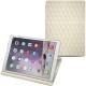 Apple iPad Pro 12" leather case - Blanc - Couture ( Bologna - White ) 