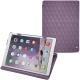 Apple iPad Pro 12" leather case - Lilas - Couture ( Nappa - Pantone 2645U ) 