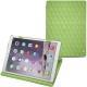 Housse cuir Apple iPad Pro 12" - Vert olive - Couture ( Nappa - Pantone 578U ) 
