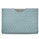 レザーケース Microsoft Surface Pro (2017) - Bleu ciel - Couture ( Nappa - Pantone 277C ) 