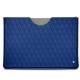 Microsoft Surface Pro (2017) leather pouch - Bleu océan - Couture ( Nappa - Pantone 293C ) 