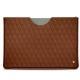 Microsoft Surface Pro (2017) leather pouch - Marron - Couture ( Nappa - Pantone 1615C ) 