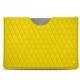 Lederschutzhülle Microsoft Surface Pro (2017) - Jaune fluo - Couture