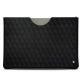 Custodia in pelle Microsoft Surface Pro (2017) - Negre poudro - Couture