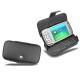 Lederschutzhülle HTC P4550 - HTC Kaiser - HTC Tytn 2 - Noir ( Nappa - Black ) 