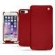 Lederschutzhülle Apple iPhone 7 Plus - Rouge ( Nappa - Pantone 199C ) 