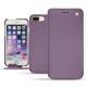 Apple iPhone 7 Plus leather case - Lilas ( Nappa - Pantone 2645U ) 