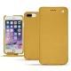 Housse cuir Apple iPhone 7 Plus - Mimosa ( Pantone 141C ) 