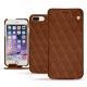 Funda de piel Apple iPhone 7 Plus - Marron - Couture ( Nappa - Pantone 1615C ) 