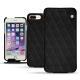 硬质真皮保护套 Apple iPhone 7 Plus - Ebène - Couture ( Sleek P C12 - Black ) 