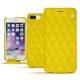 Funda de piel Apple iPhone 7 Plus - Jaune fluo - Couture