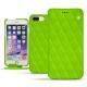Capa em pele Apple iPhone 7 Plus - Vert fluo - Couture