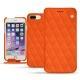 硬质真皮保护套 Apple iPhone 7 Plus - Orange fluo - Couture