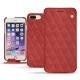 硬质真皮保护套 Apple iPhone 7 Plus - Cerise vintage - Couture