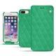 Apple iPhone 7 Plus leather case - Menthe vintage - Couture
