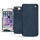 Funda de piel Apple iPhone 7 Plus - Jean vintage ( Roughtcut - Pantone 285U  ) 