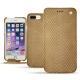 Apple iPhone 7 Plus leather case - Serpent sabbia