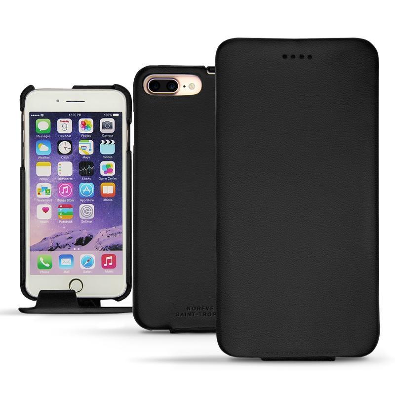 Lederschutzhülle Apple iPhone 7 Plus - Noir PU