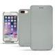 Capa em pele Apple iPhone 7 Plus - Gris PU