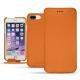 Custodia in pelle Apple iPhone 7 Plus - Orange PU