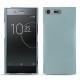 Lederschutzhülle Sony Xperia XZ Premium - Bleu ciel ( Nappa - Pantone 277C ) 