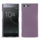 Sony Xperia XZ Premium leather cover - Lilas ( Nappa - Pantone 2645U ) 