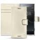 Funda de piel Sony Xperia XZ Premium - Blanc (  Nappa - White ) 