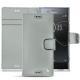 Custodia in pelle Sony Xperia XZ Premium - Gris ( Nappa - Pantone W428C ) 