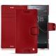 Lederschutzhülle Sony Xperia XZ Premium - Rouge ( Nappa - Pantone 199C ) 