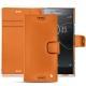 硬质真皮保护套 Sony Xperia XZ Premium - Orange ( Nappa - Pantone 1495U ) 