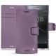 硬质真皮保护套 Sony Xperia XZ Premium - Lilas ( Nappa - Pantone 2645U ) 