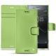Sony Xperia XZ Premium leather case - Vert olive ( Nappa - Pantone 578U ) 