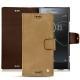 Capa em pele Sony Xperia XZ Premium - Sable vintage ( Roughtcut - Gaucho#57254 ) 