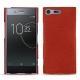 Funda de piel Sony Xperia XZ Premium - Papaye ( Pantone 180C ) 