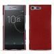 Funda de piel Sony Xperia XZ Premium - Tomate ( Pantone 187C ) 