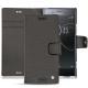 Custodia in pelle Sony Xperia XZ Premium - Anthracite ( Pantone 424C ) 