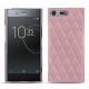 Funda de piel Sony Xperia XZ Premium - Rose - Couture ( Nappa - Pantone 2365C ) 