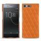 Sony Xperia XZ Premium leather cover - Orange - Couture ( Nappa - Pantone 1495U ) 
