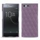 Capa em pele Sony Xperia XZ Premium - Lilas - Couture ( Nappa - Pantone 2645U ) 