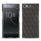 Funda de piel Sony Xperia XZ Premium - Anthracite - Couture ( Pantone 424C ) 