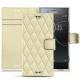 硬质真皮保护套 Sony Xperia XZ Premium - Ivoire - Couture ( Sleek P C12 - White ) 