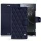 硬质真皮保护套 Sony Xperia XZ Premium - Cobalt - Couture ( Pantone 2766C ) 