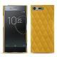 Custodia in pelle Sony Xperia XZ Premium - Jaune soulèu - Couture