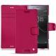 硬质真皮保护套 Sony Xperia XZ Premium - Rose fluo