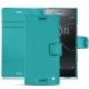 Funda de piel Sony Xperia XZ Premium - Bleu fluo