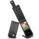 Samsung YP-T10  leather case - Noir ( Nappa - Black ) 