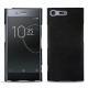 Lederschutzhülle Sony Xperia XZ Premium - Negre poudro