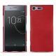 Lederschutzhülle Sony Xperia XZ Premium - Rouge troupelenc